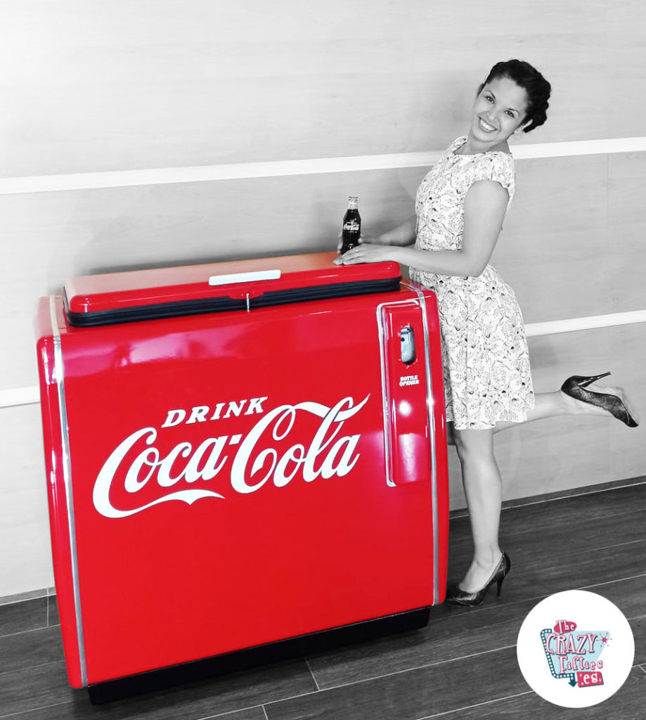 Nevera Retro Coca Cola 22 Thecrazyfifties Es