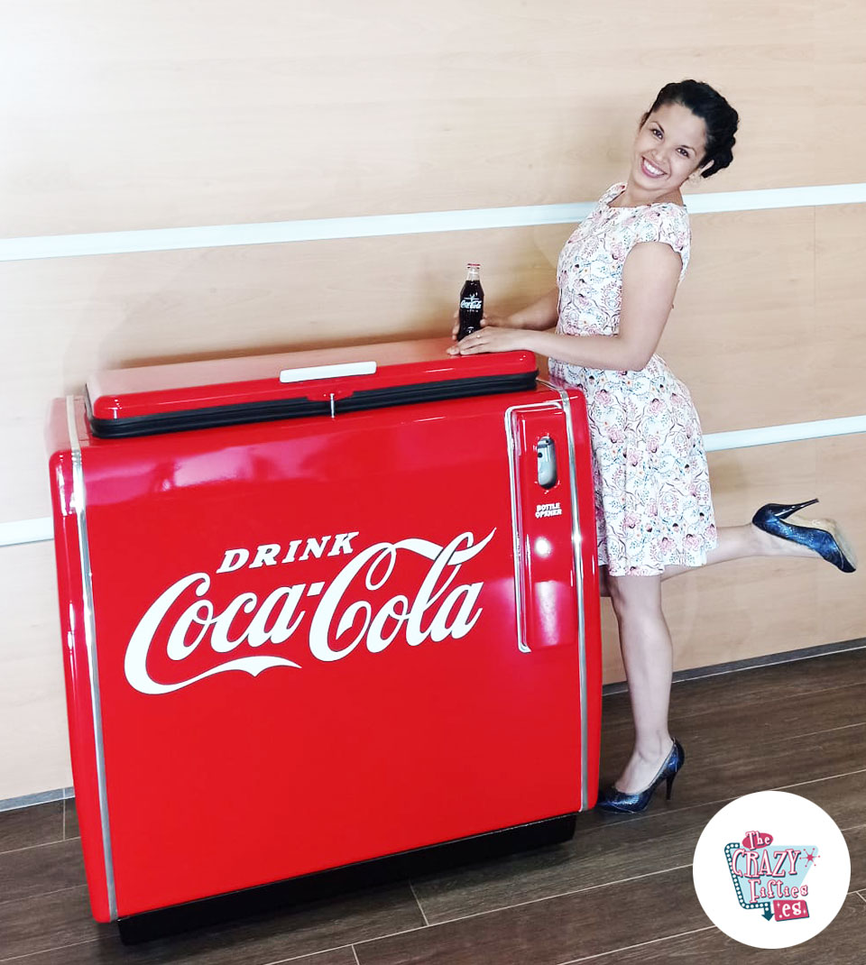 Decoración Nevera Coca Cola Vintage -  España