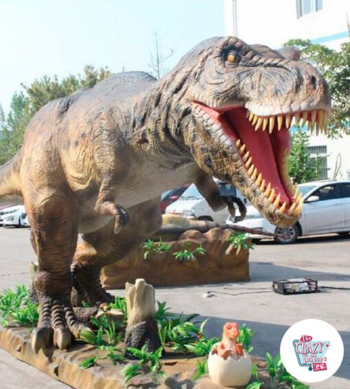 Figura Dinosaurio con Movimiento T-Rex