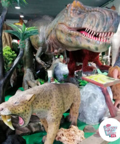 Figura Dinosaurio con Movimiento T-Rex