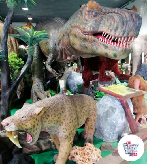 Figura Dinosaurio con Movimiento T-Rex