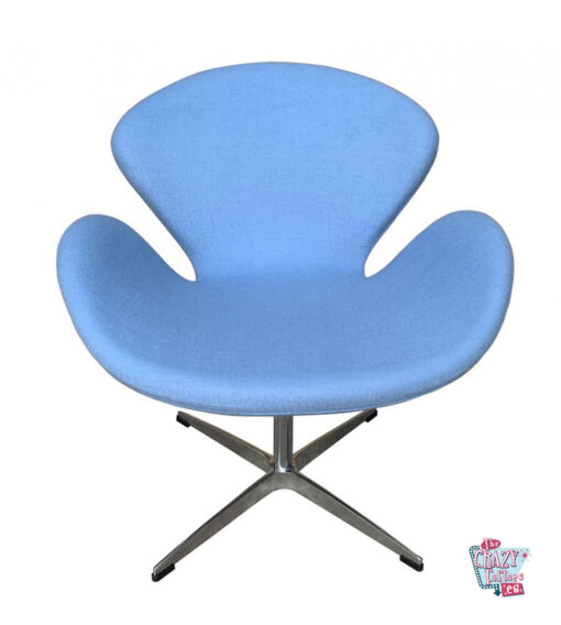Swan Chair Cachemir Azul