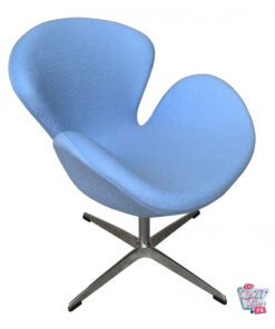 Swan Chair Cachemir Azul