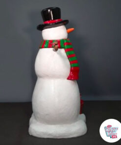 Figura Decoración Navidad Muñeco de Nieve Regalos