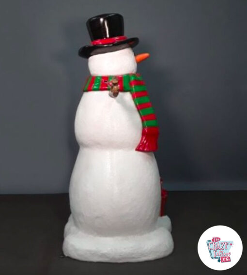 Figura Decoración Navidad Muñeco de Nieve Regalos