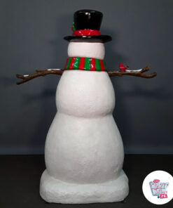 Figura Decoración Navidad Muñeco de Nieve Regalos