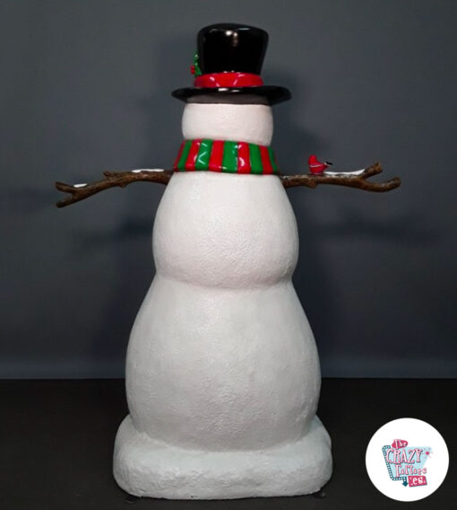 Figura Decoración Navidad Muñeco de Nieve Regalos