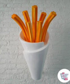 Figura Decoración Cono Churros Pared