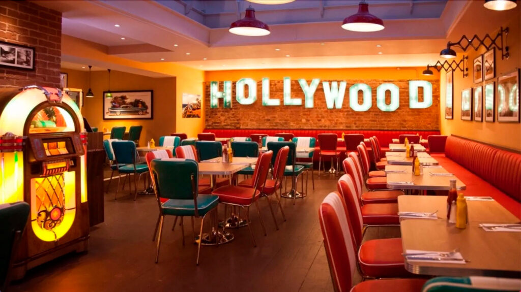 Decoracion Estilo Hollywood con Jukebox