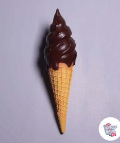 Figura Decoracion Cono Helado de Pared Suave