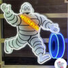 Cartel Neon Michelin Bibendum