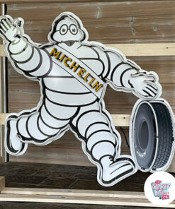 Cartel Neon Michelin Bibendum