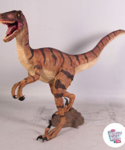 Increíble Figura Dinosaurio Velociraptor1